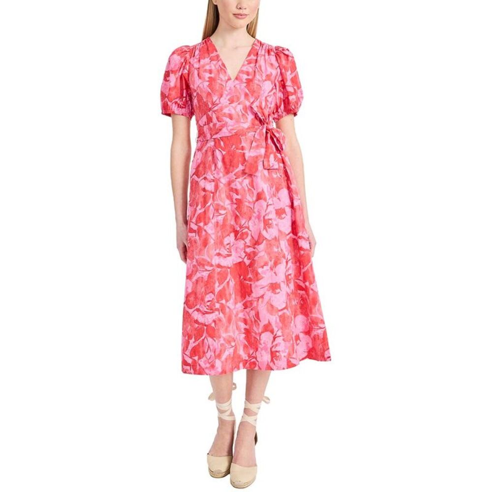 Donna Morgan Womens  Midi Dress, Pink